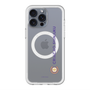 スリムプロテクションプレミアムケース with MagSafe［ クリアソン新宿 - 縦組ロゴ1 ］
