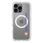 スリムプロテクションプレミアムケース with MagSafe［ クリアソン新宿 - 縦組ロゴ1 ］