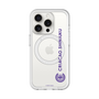 スリムプロテクションプレミアムケース with MagSafe［ クリアソン新宿 - 縦組ロゴ２ ］