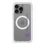 スリムプロテクションプレミアムケース with MagSafe［ クリアソン新宿 - 縦組ロゴ２ ］
