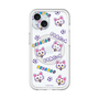 スリムプロテクションプレミアムケース with MagSafe［ クリアソン新宿 - くりあにゃん - 総柄 ］