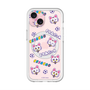 スリムプロテクションプレミアムケース with MagSafe［ クリアソン新宿 - くりあにゃん - 総柄 ］