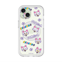 スリムプロテクションプレミアムケース with MagSafe［ クリアソン新宿 - くりあにゃん - 総柄 ］