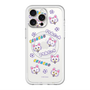 スリムプロテクションプレミアムケース with MagSafe［ クリアソン新宿 - くりあにゃん - 総柄 ］