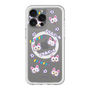 スリムプロテクションプレミアムケース with MagSafe［ クリアソン新宿 - くりあにゃん - 総柄 ］