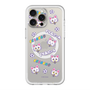 スリムプロテクションプレミアムケース with MagSafe［ クリアソン新宿 - くりあにゃん - 総柄 ］
