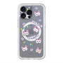 スリムプロテクションプレミアムケース with MagSafe［ クリアソン新宿 - くりあにゃん - 総柄 ］