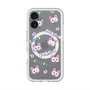 スリムプロテクションプレミアムケース with MagSafe［ クリアソン新宿 - くりあにゃん - 総柄 ］