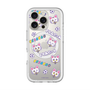 スリムプロテクションプレミアムケース with MagSafe［ クリアソン新宿 - くりあにゃん - 総柄 ］