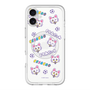 スリムプロテクションプレミアムケース with MagSafe［ クリアソン新宿 - くりあにゃん - 総柄 ］