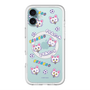 スリムプロテクションプレミアムケース with MagSafe［ クリアソン新宿 - くりあにゃん - 総柄 ］