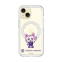 スリムプロテクションプレミアムケース with MagSafe［ クリアソン新宿 - くりあにゃん - ハイタッチ ］
