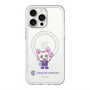 スリムプロテクションプレミアムケース with MagSafe［ クリアソン新宿 - くりあにゃん - ハイタッチ ］