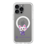 スリムプロテクションプレミアムケース with MagSafe［ クリアソン新宿 - くりあにゃん - ハイタッチ ］