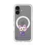 スリムプロテクションプレミアムケース with MagSafe［ クリアソン新宿 - くりあにゃん - ハイタッチ ］