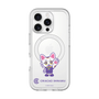 スリムプロテクションプレミアムケース with MagSafe［ クリアソン新宿 - くりあにゃん - ハイタッチ ］