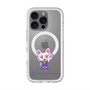 スリムプロテクションプレミアムケース with MagSafe［ クリアソン新宿 - くりあにゃん - ハイタッチ ］