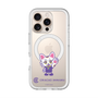 スリムプロテクションプレミアムケース with MagSafe［ クリアソン新宿 - くりあにゃん - ハイタッチ ］