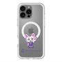 スリムプロテクションプレミアムケース with MagSafe［ クリアソン新宿 - くりあにゃん - ハイタッチ ］