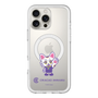スリムプロテクションプレミアムケース with MagSafe［ クリアソン新宿 - くりあにゃん - ハイタッチ ］