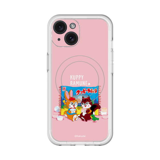 スリムプロテクションプレミアムケース with MagSafe［ クッピーラムネ -drawing2 ］