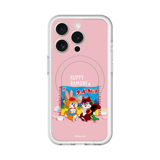 スリムプロテクションプレミアムケース with MagSafe［ クッピーラムネ -drawing2 ］