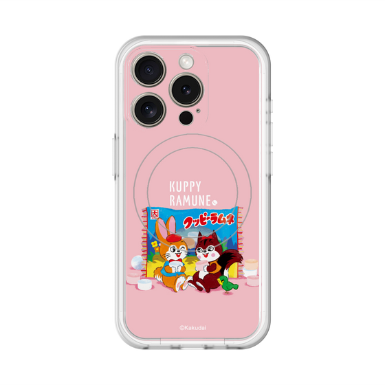 スリムプロテクションプレミアムケース with MagSafe［ クッピーラムネ -drawing2 ］