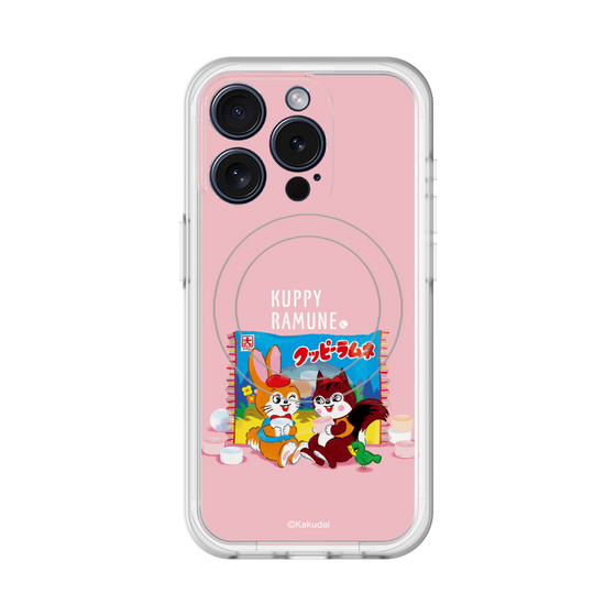 スリムプロテクションプレミアムケース with MagSafe［ クッピーラムネ -drawing2 ］