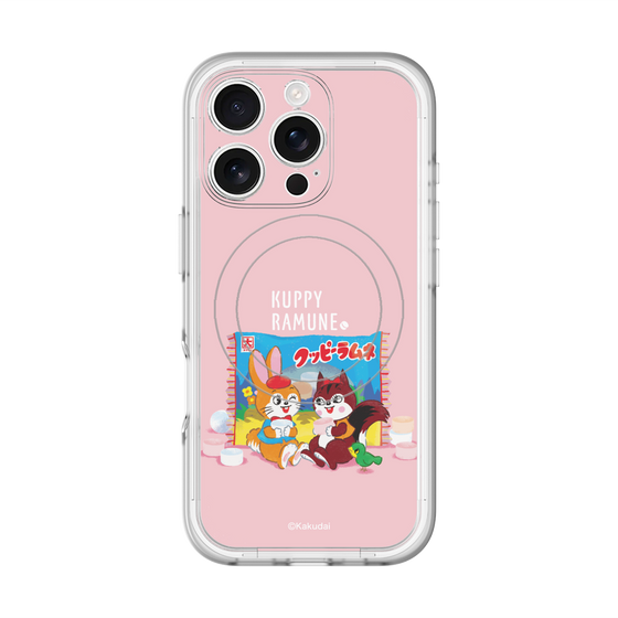 スリムプロテクションプレミアムケース with MagSafe［ クッピーラムネ -drawing2 ］
