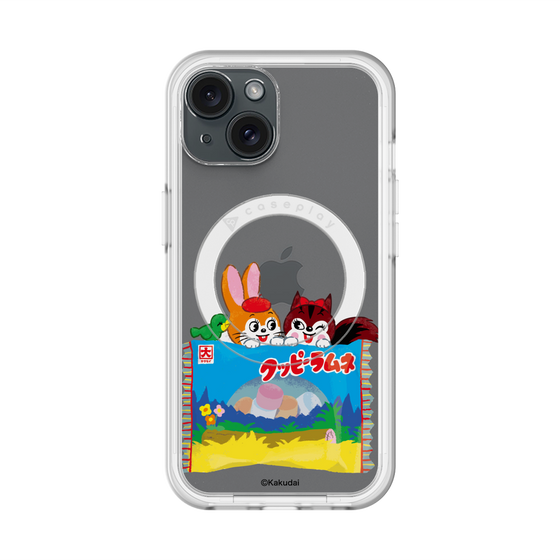 スリムプロテクションプレミアムケース with MagSafe［ クッピーラムネ -drawing3 ］