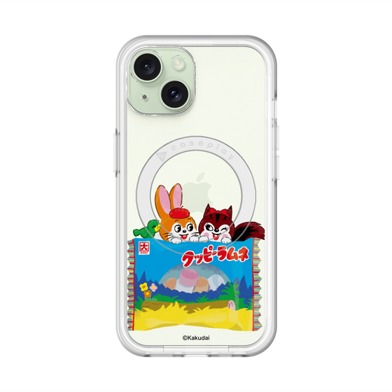 スリムプロテクションプレミアムケース with MagSafe［ クッピーラムネ -drawing3 ］
