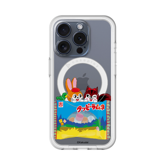 スリムプロテクションプレミアムケース with MagSafe［ クッピーラムネ -drawing3 ］
