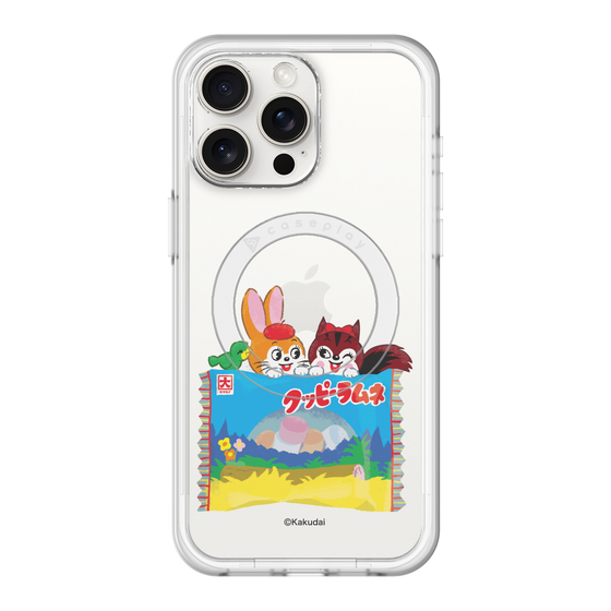 スリムプロテクションプレミアムケース with MagSafe［ クッピーラムネ -drawing3 ］
