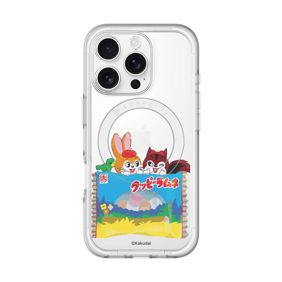 スリムプロテクションプレミアムケース with MagSafe［ クッピーラムネ -drawing3 ］