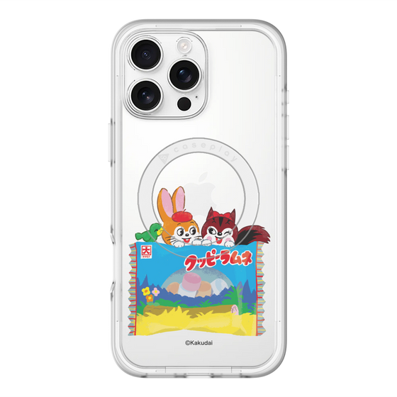 スリムプロテクションプレミアムケース with MagSafe［ クッピーラムネ -drawing3 ］