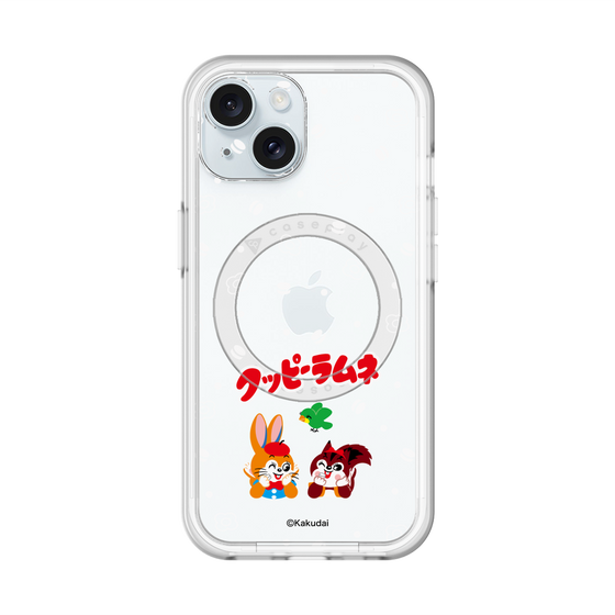 スリムプロテクションプレミアムケース with MagSafe［ クッピーラムネ - 寝ころぶ ］