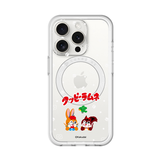 スリムプロテクションプレミアムケース with MagSafe［ クッピーラムネ - 寝ころぶ ］