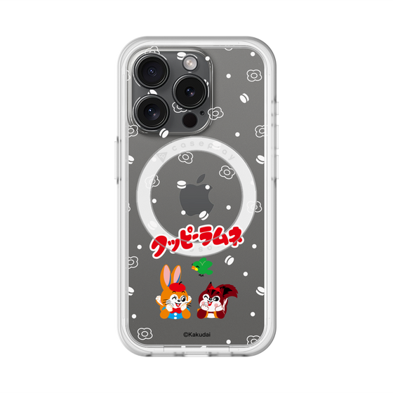 スリムプロテクションプレミアムケース with MagSafe［ クッピーラムネ - 寝ころぶ ］