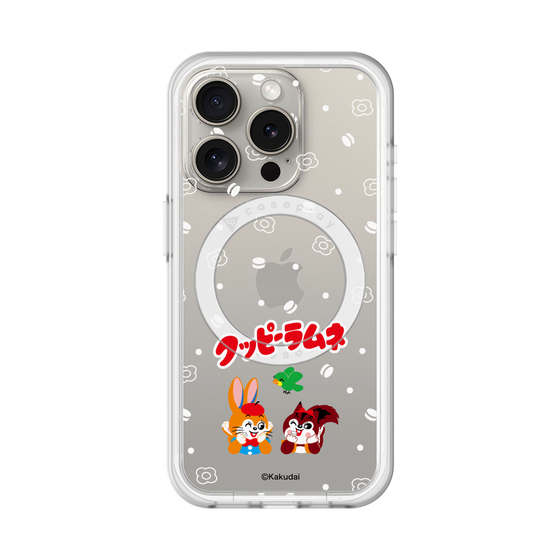 スリムプロテクションプレミアムケース with MagSafe［ クッピーラムネ - 寝ころぶ ］