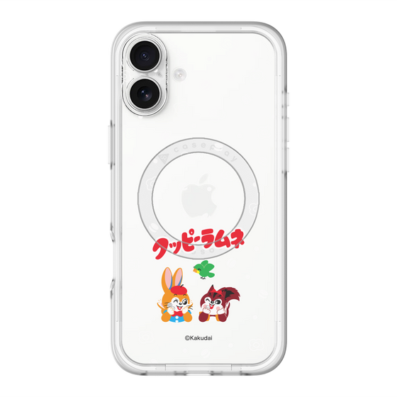 スリムプロテクションプレミアムケース with MagSafe［ クッピーラムネ - 寝ころぶ ］