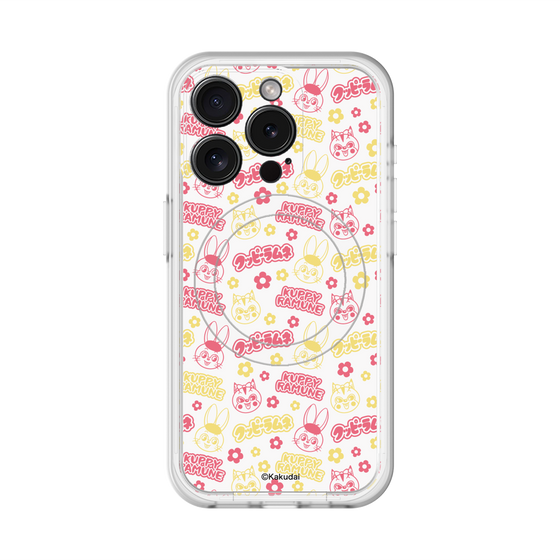 スリムプロテクションプレミアムケース with MagSafe［ クッピーラムネ - パターン2 ］