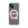 スリムプロテクションプレミアムケース with MagSafe［ もくもくちゃん - リボン ］