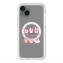 スリムプロテクションプレミアムケース with MagSafe［ もくもくちゃん - リボン ］