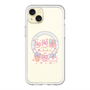 スリムプロテクションプレミアムケース with MagSafe［ もくもくちゃん - リボン ］