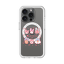 スリムプロテクションプレミアムケース with MagSafe［ もくもくちゃん - リボン ］