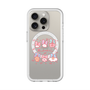 スリムプロテクションプレミアムケース with MagSafe［ もくもくちゃん - リボン ］