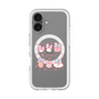スリムプロテクションプレミアムケース with MagSafe［ もくもくちゃん - リボン ］