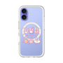 スリムプロテクションプレミアムケース with MagSafe［ もくもくちゃん - リボン ］