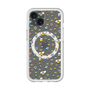 スリムプロテクションプレミアムケース with MagSafe［ もくもくちゃん - フラワー - 総柄 ］
