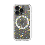 スリムプロテクションプレミアムケース with MagSafe［ もくもくちゃん - フラワー - 総柄 ］